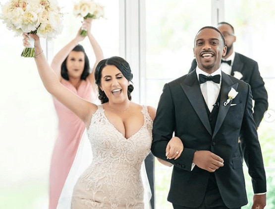 Juanita Vanoy Son's Wedding Picture